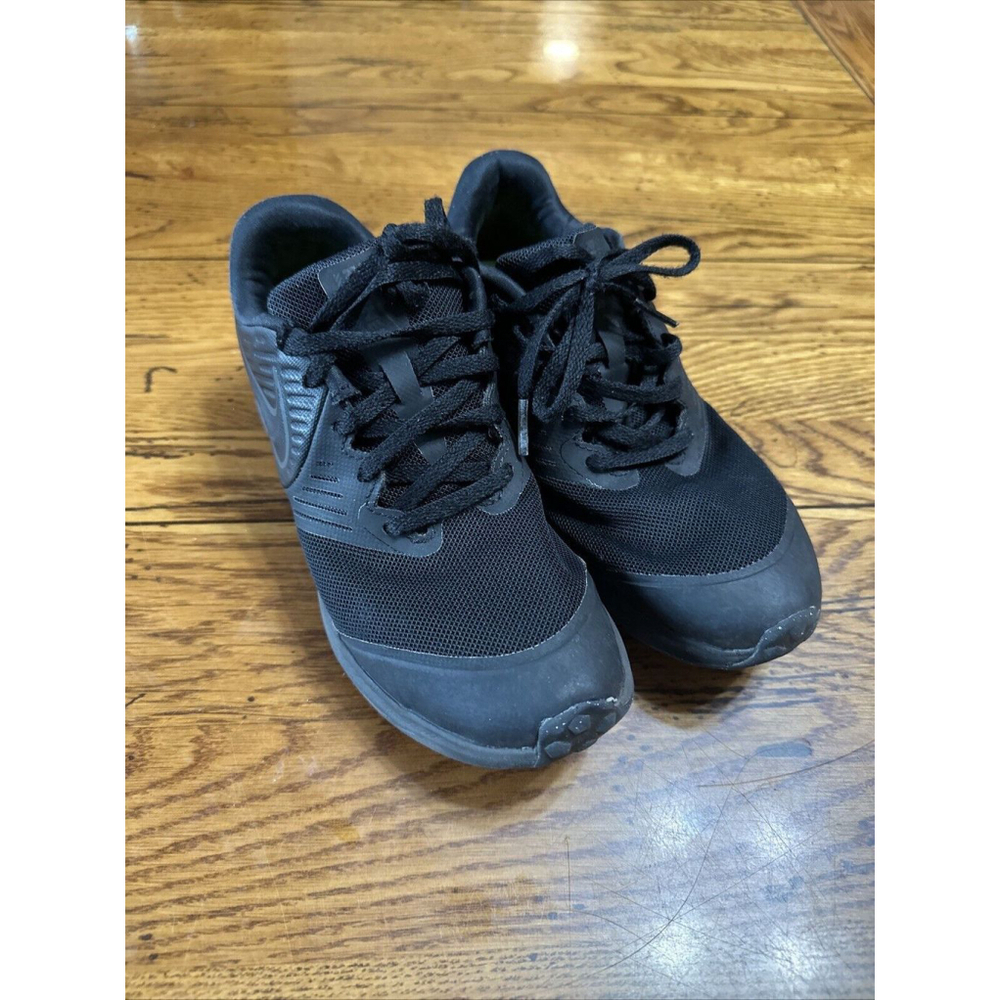 Nike Boys Star Runner 2.0 AQ3542-003 Black Running Shoes Sneakers Size 4 Y